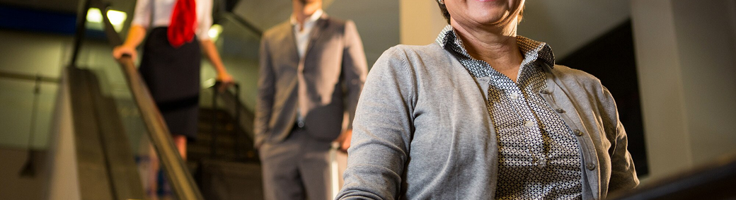 Business professional working
